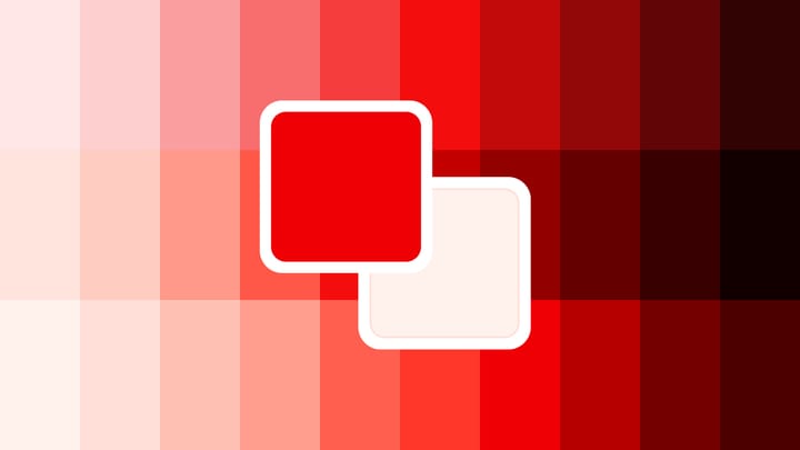 Red color shades mood image